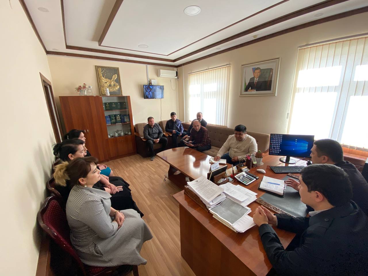 “Biz Korrupsiyaga qarshimiz” mavzusida Huquqni muhofaza qilish organlari hodimlari ishtirokidaseminar-trening o’tkazildi.